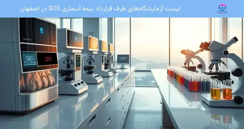 لیست آزمایشگاههای طرف قرارداد بیمه آسماری SOS در اصفهان