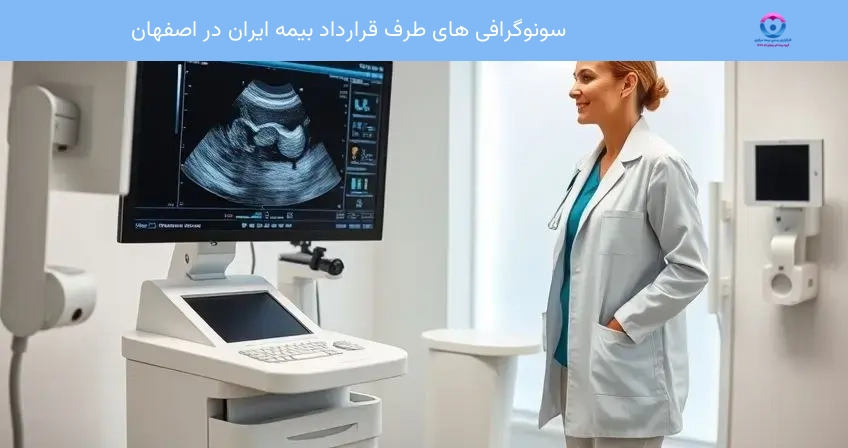 سونوگرافی های طرف قرارداد بیمه ایران در اصفهان